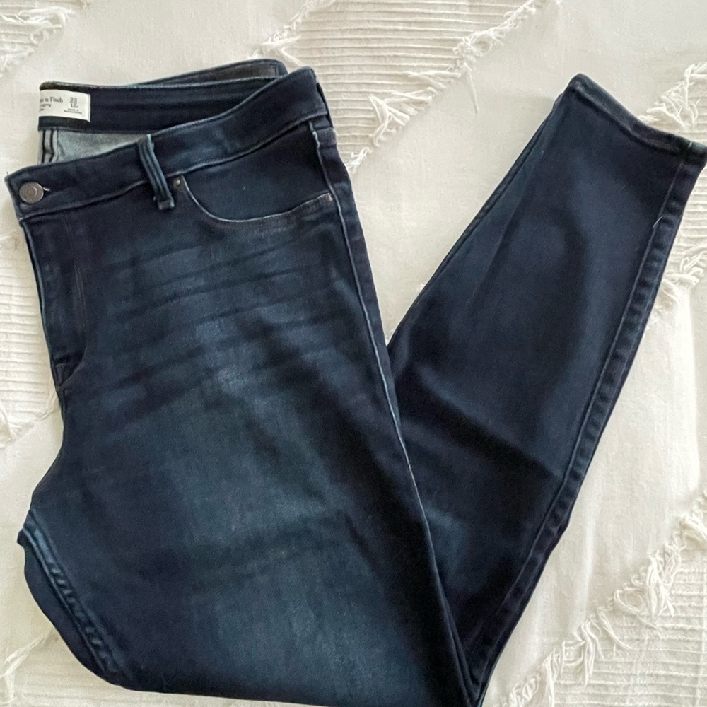 Abercrombie & Fitch Mid Blue Jeans